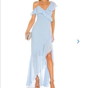 Lovers + Friends Karen Maxi Dress in Baby Blue